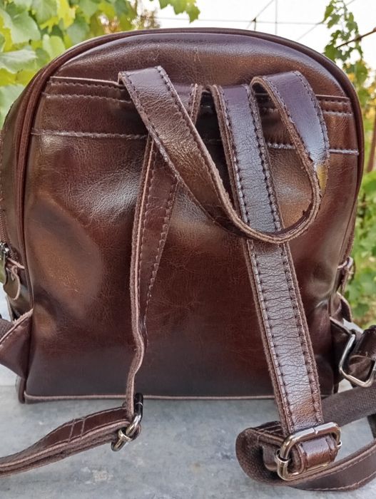 Рюкзак жіночий, натуральна шкіра