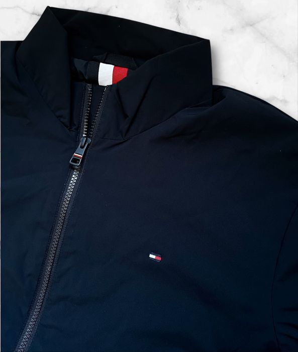-35%$ XL 50 52 Tommy Hilfiger вітровка бомбер куртка ветровка синяя