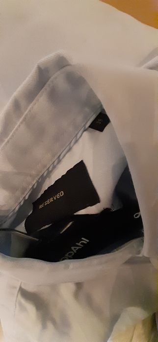 Koszula błękitna reserved niebieska męska 39 regular fit