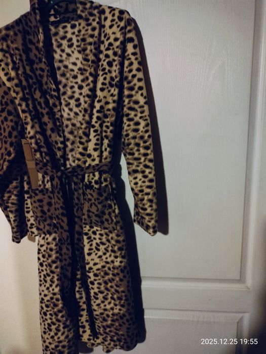 Szlafrok damski panterka XXL