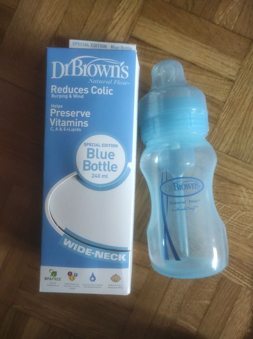 Biberão Dr Brown's Azul  240ml