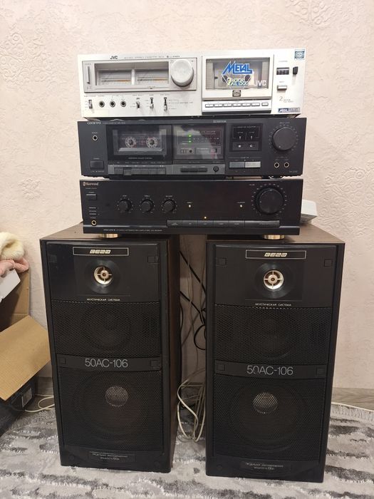 Колонки ресивер дека!