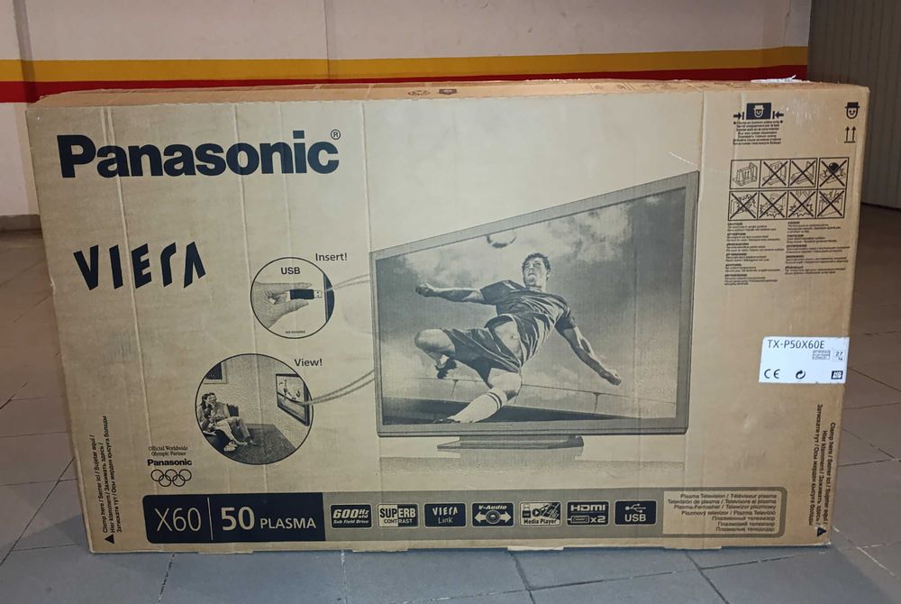 TV Plasma Panasonic VIERA TX-P50X60 | Excelente Estado
