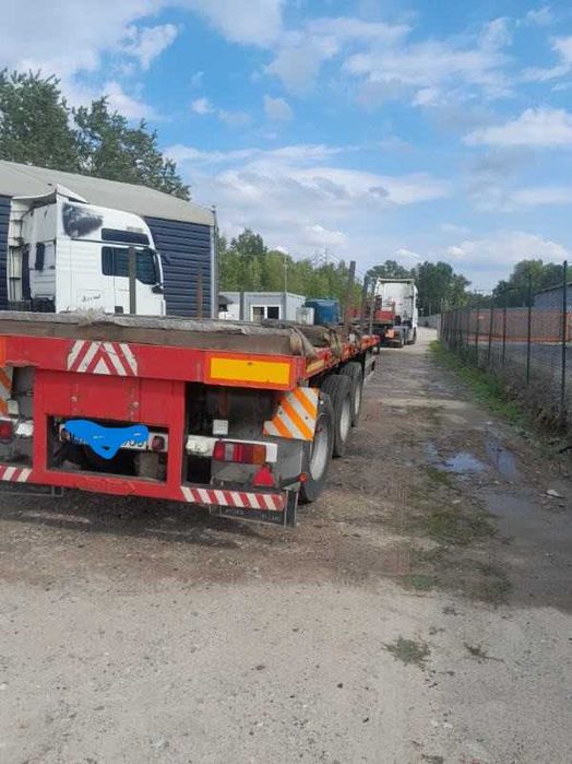 Naczepa NOOTEBOOM 1992r rozciąg do 28m