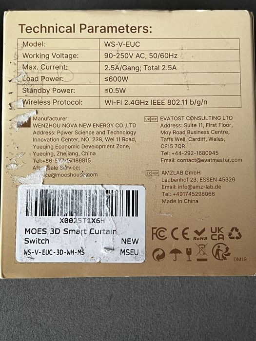 Moes-Tuya:1x przelacznik zaslon wifi +1xwłacznik wifi/BLE-Nowe#11