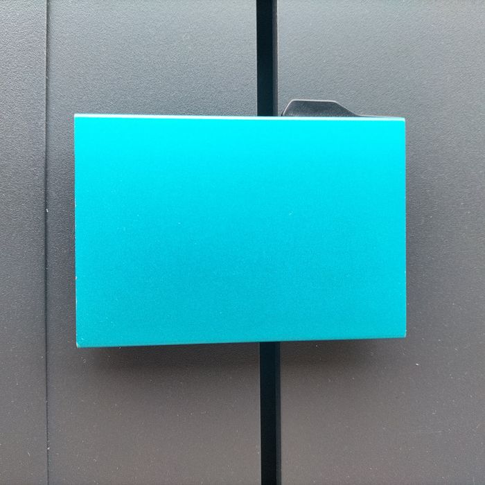Porta cartões em liga de alumínio
