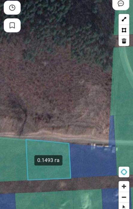 Ділянка 15 сот під забудову в найкращій локації під лісом | Дмитрівка