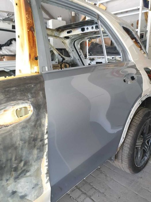 Двері голі задні ліві Mercedes W167 GLE 350 450 A1677308111