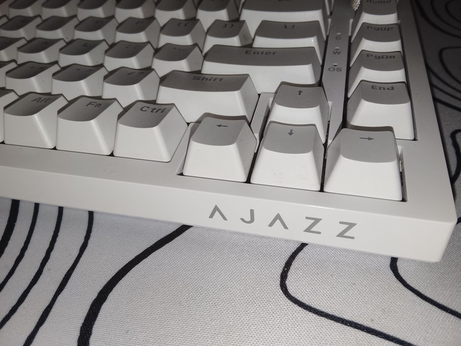 Клавіатура Ajazz біла