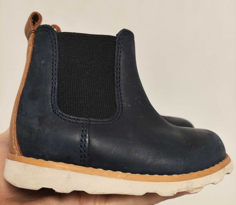 Ботинки на мальчика челси Clarks 20-20,5 р.
