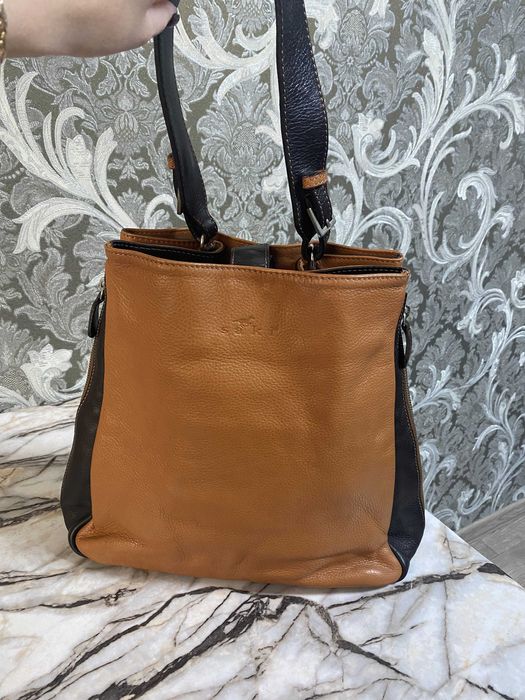 Шикарна шкіряна сумка saki з натуральної шкіри зі змійками