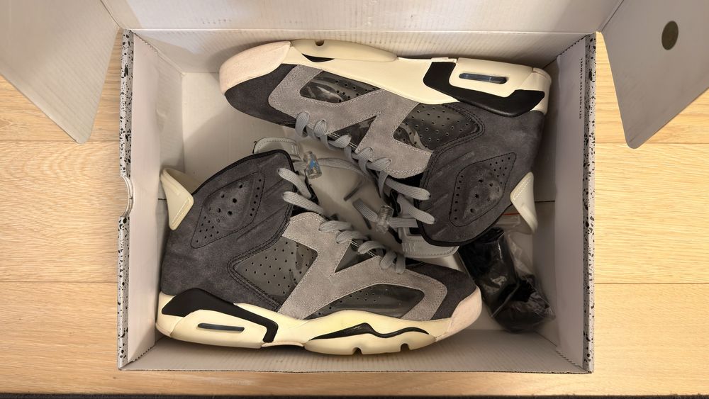 Nike Air Jordan 6 Retro Smoke Grey EUR 41/ US 9.5 повний комплект