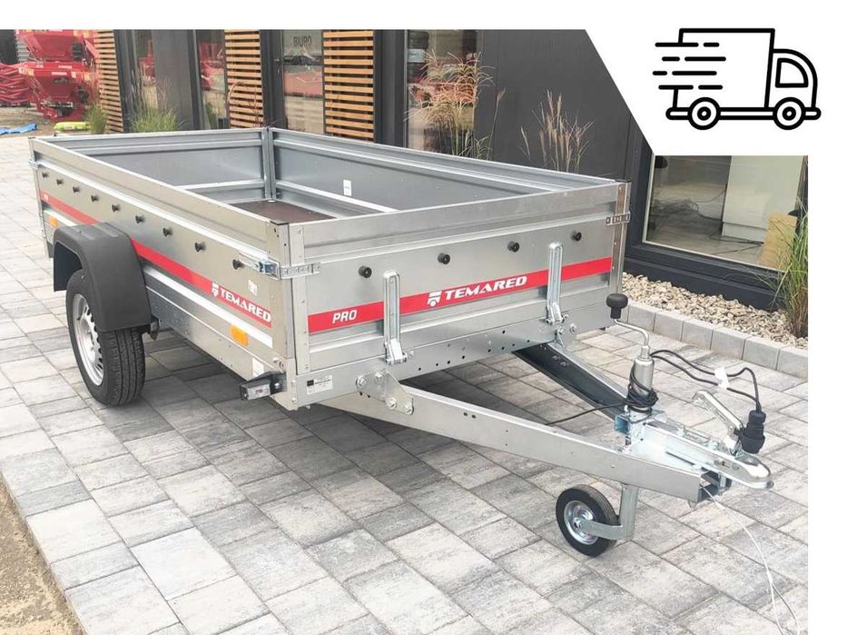 Przyczepka samochodowa 264 x 126 cm TEMARED PRO 2612 nowa