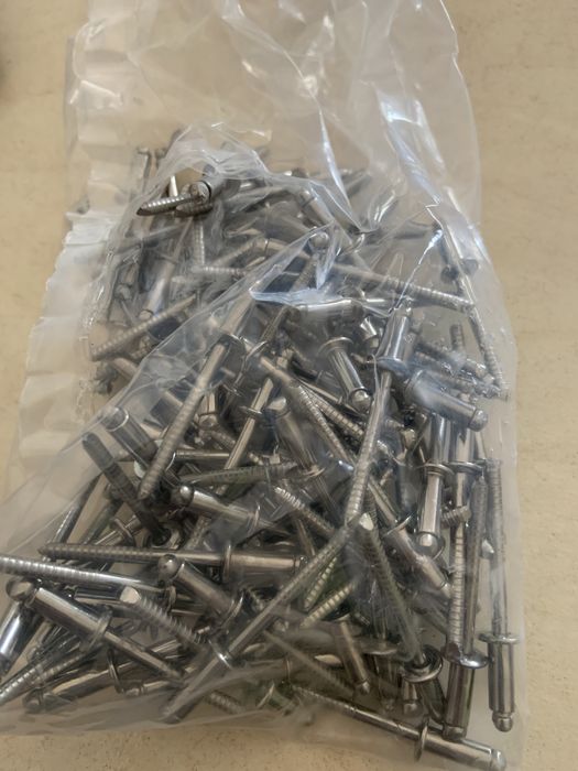 Nity zrywalne Fi 4x10mm NIERDZEWNE INOX 100szt. do blacha kwasówka