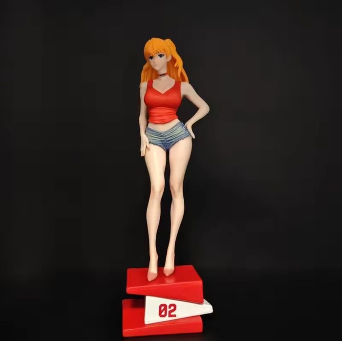 фигурки Аска Лэенгли Рей Аянами 18 см Asuka Rei Евангелион Evangelion