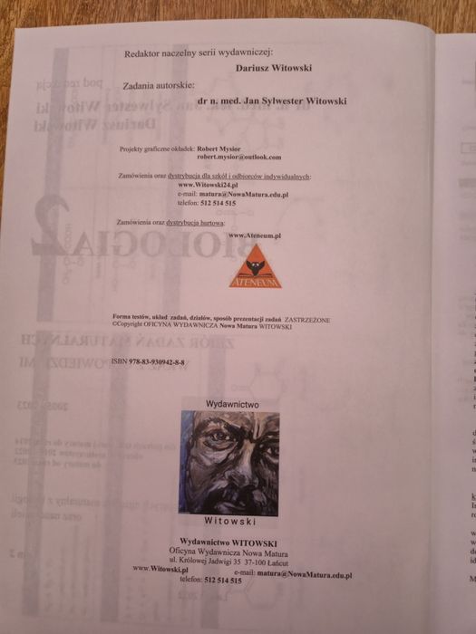 Biologia. Tom 1 i 2. Matura 2005 - 2023 - zbiór zadań