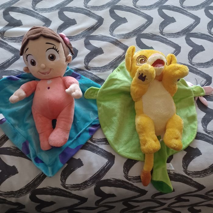 2 peluches novos da disney babies