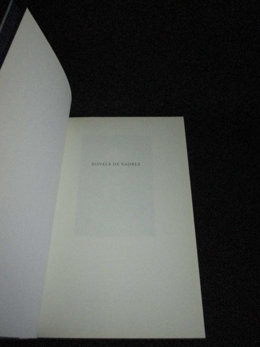 Livro Novela de Xadrez Stefan Zweig