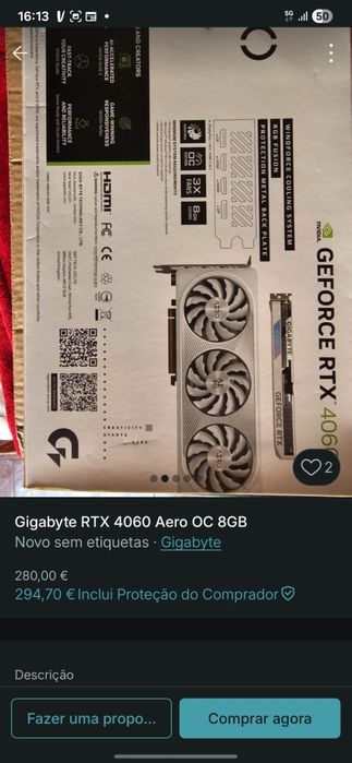 GEFORCE RTX 4060 8gb