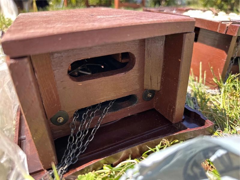 Zegar ścienny Majak z kukułką CCCP antyk mechanizm wagowy do renowacji