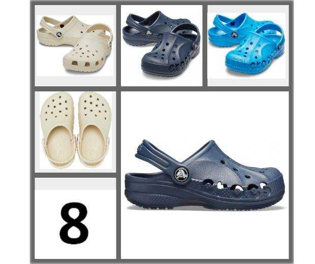 Дитячі та підліткові сабо crocs оригінал LiteRide Echo Classic Cutie