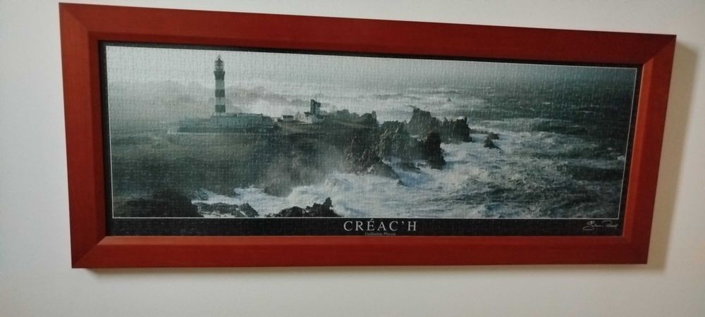 Framed 1000-Piece Puzzle – Panoramic Format