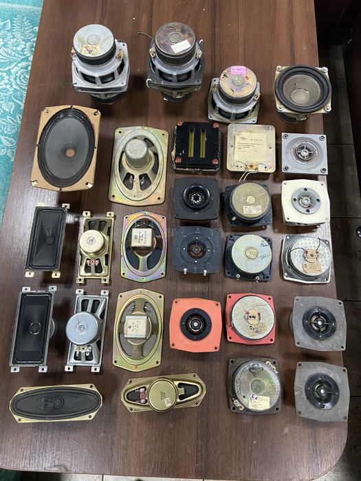 Разборка колонок динамики рабочие после профилактики