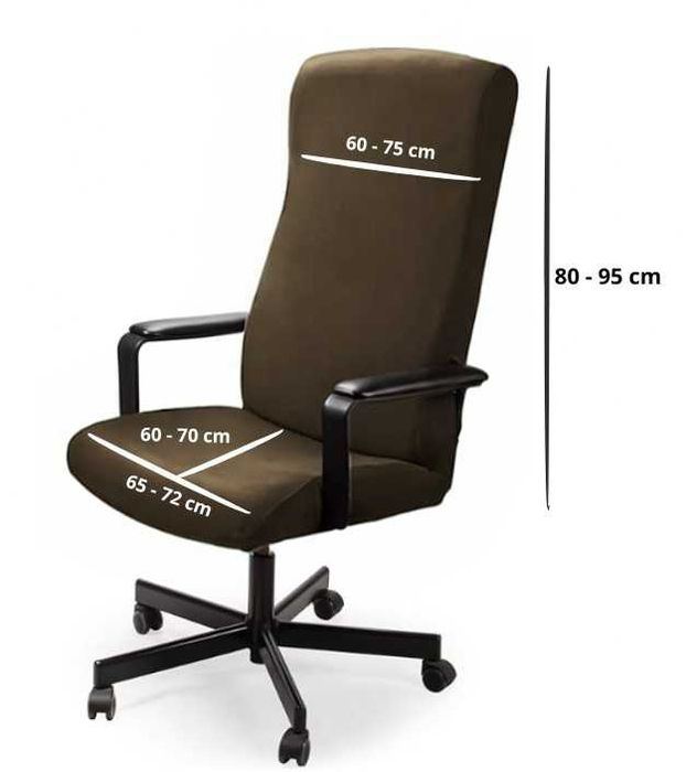 Pokrowiec na fotel biurowy krzesło biurowe elastyczny kolory