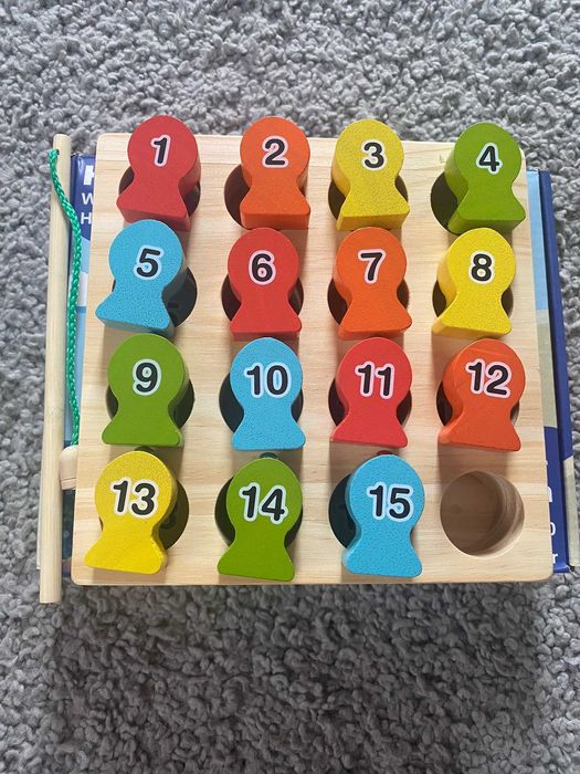 Дерев’яна іграшка «Рибалка»