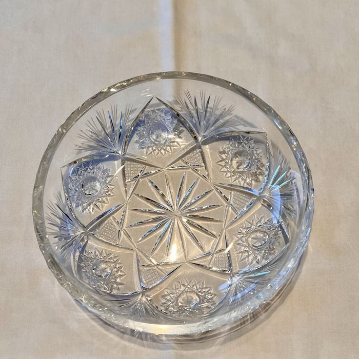 Miseczka kryształowa 16cm średnicy - 4 cm wysokości