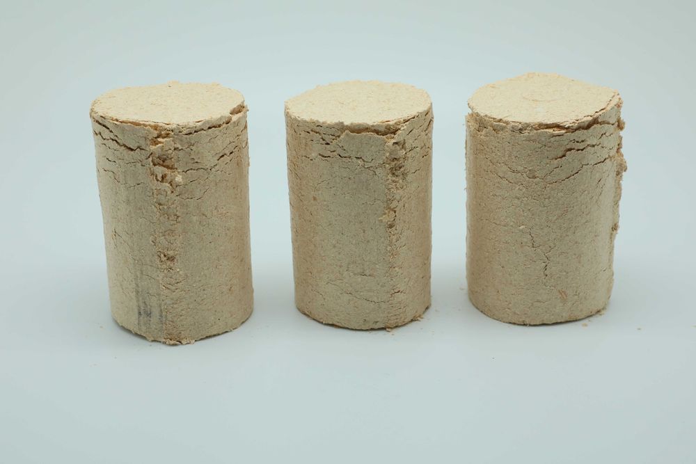 Brykiet drzewny mieszany Ø 70 mm, worek 30 kg