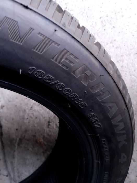 Jak nowe opony zimowe Firestone 185/60/15. 2025r.