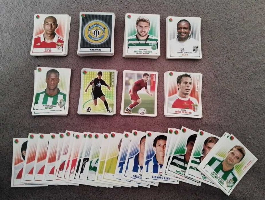 Cromos Caderneta Futebol 2007/2008