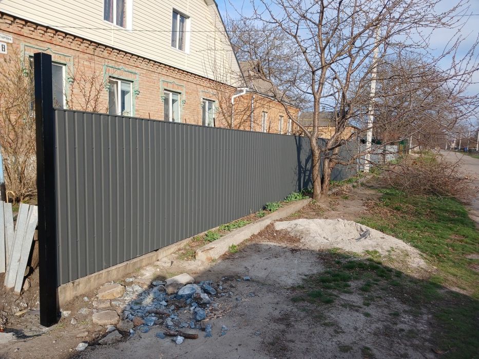 Установлюєм паркани, ворота,хвіртка під ключ