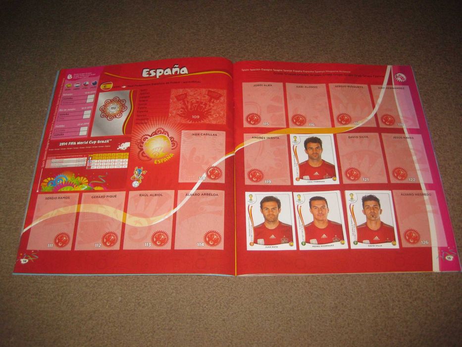 Caderneta Mundial de Futebol Brasil 2014