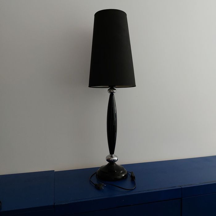 Lampa czarna 89cm