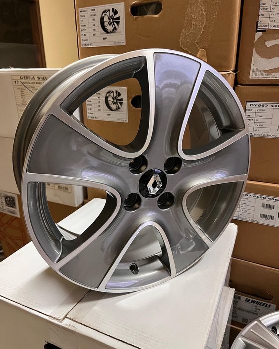 Jantes 16” 4x100 originais Renault Clio Captur Zoe Dacia Nissan Megane