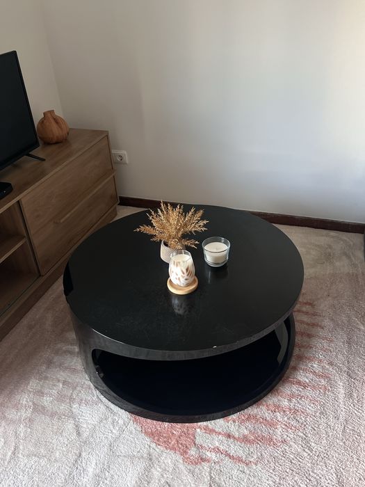 Mesa de centro redonda