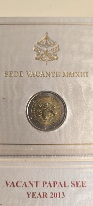 2 Euros Vaticano - Sede Vacante 2013