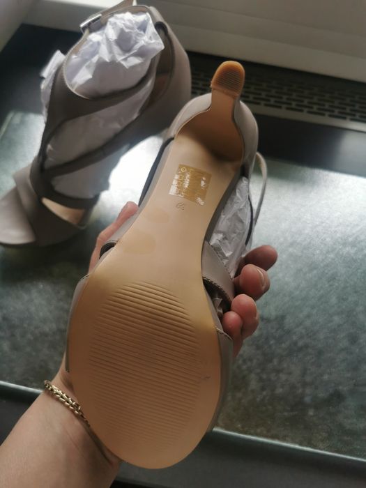Szare sandały BRUNO PREMI - B3500N GRIGIO