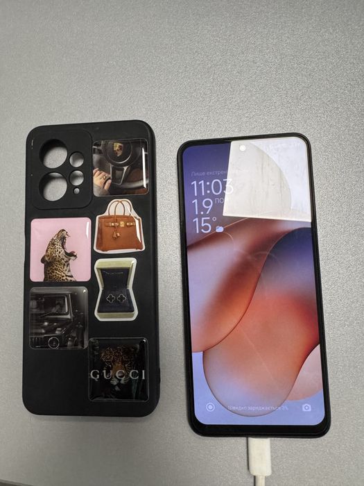 мобільний телефон Xiaomi Redmi Note 12 Onyx Gray 4GB RAM 128 GB ROM