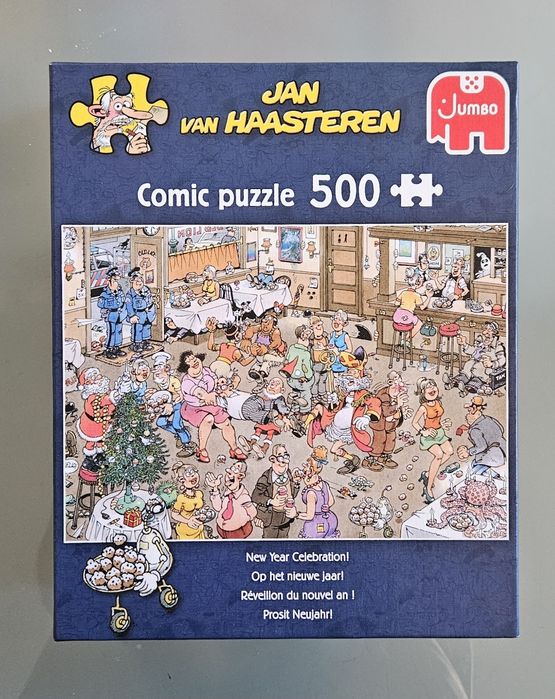 Puzzle HAASTEREN 500 New Year Celebration! Sylwester! Święta!
