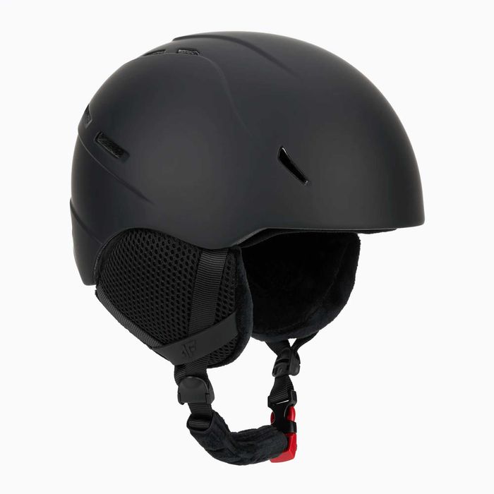 Kask narciarski 4F Junior S/M ( 52 - 56 cm ) czarny
