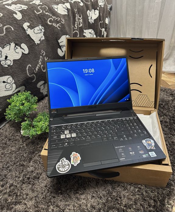 Продам ноутбук asus tuf gaming f15