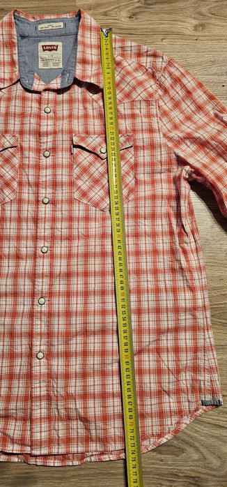 Levis koszula męska rozmiar L wymiary na zdjęciach