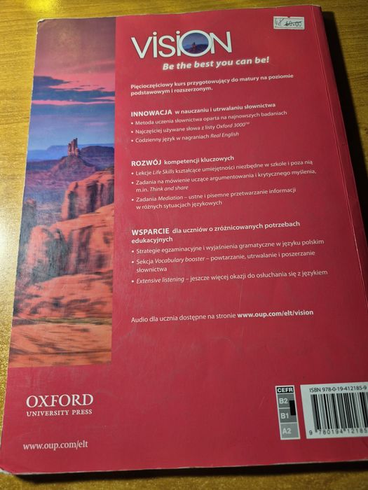 Student's book Vision 3