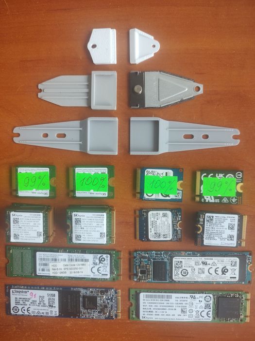 Швидкісні SSD 2,5"/M.2 120Gb до 1Tb Samsung Kingston і ін