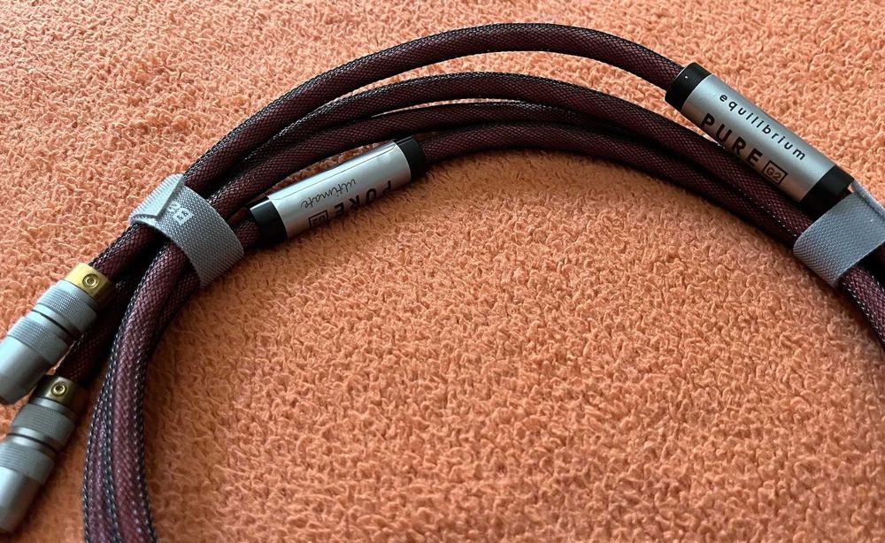 Equlibrium IC Pure Ultimate G2, interkonekty RCA 2x1 metr
