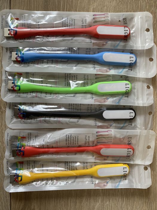 Гнучкі usb ліхтарики, led