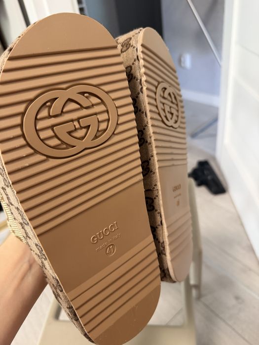 Gucci klapki damskie r. 41